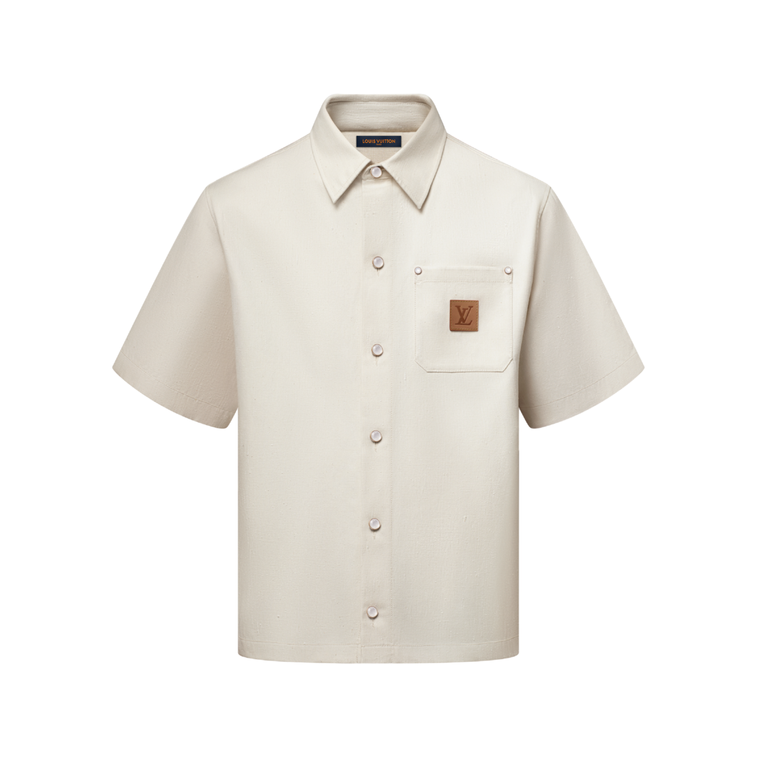 Silk-Blend Short-Sleeved Shirt - Ready-to-Wear 1AHCHV | LOUIS VUITTON